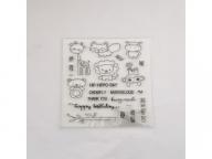 clear stamps of animal friendship