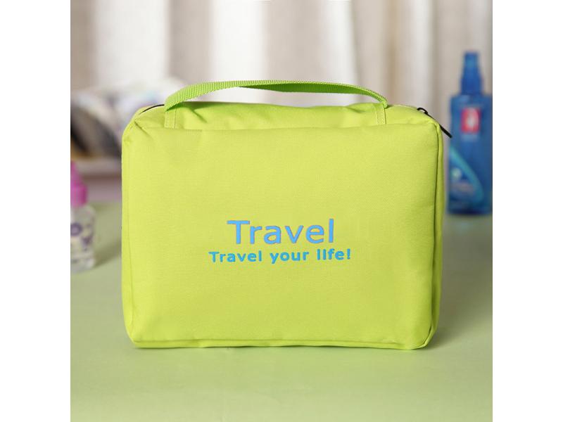 Waterproof Multi-functional Folding Neceser Cosmetic Pouch Hanging Travel Toiletry Bag