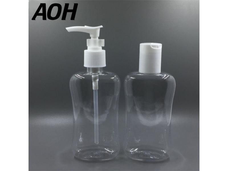 Squeezable Shampoo Bottle Cosmetic Plastic Pump Bottles Containers For Lotion
