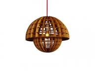 The Nordic Idea Wooden Cage Droplight Cafe Bar Bedroom Woodwork Droplight Sitting Room Dining-room G