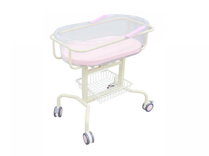 Medical ABS Baby Cot High Adjustable Bed