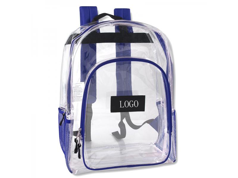 Deluxe Clear Plastic Bags Clear PVC Backpack