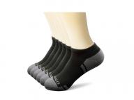 Custom made thick men white and black running sports socks