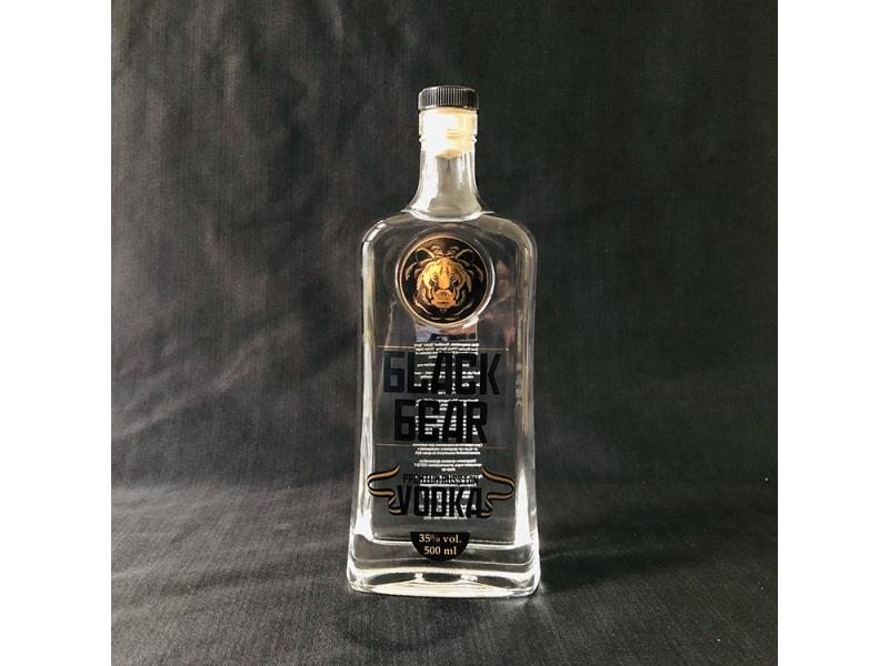 Fashion Vodka Glass Bottle 500ml for Sale