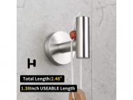 Wall Mounted Double Towel Bar Towel Holder Hook Toilet Paper Holder