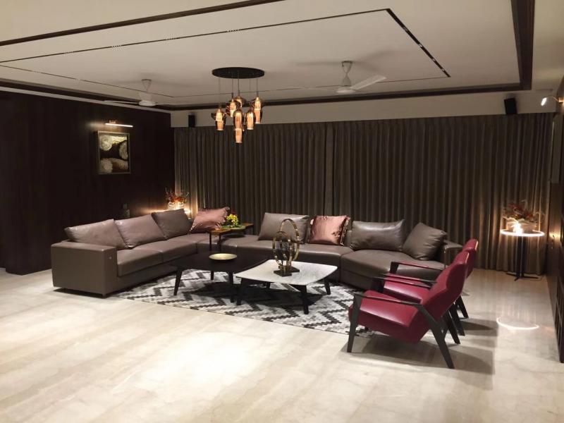 2019  New Model Italian Light Luxury Modern Simplicity Full Set Sofa Sets
