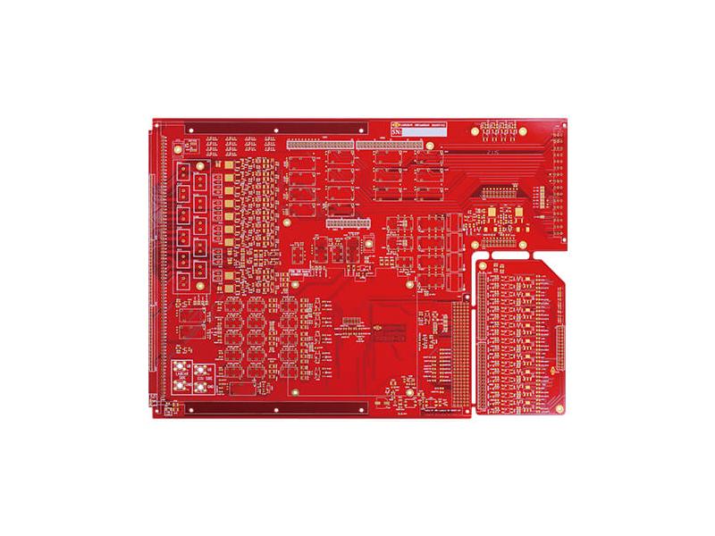 6L RED SOLDERMASK PCB