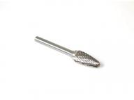 6 mm shank *8 mm head double groove alloy tungsten carbide rotary burr conical burr