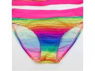 Girl bikini swimwear tight height elastic stripes children's swimwear manufacturers direct sales