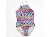 Swimming pool girls one-piece swimsuit children's sling one-piece swimsuit triangle foreign trade g