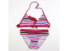 New cuhk cute polka dot striped split bikini for children