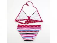 New cuhk cute polka dot striped split bikini for children
