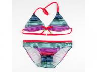 New children's cute striped pattern split children's bikini girl swimwear wholesale trade