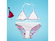 Girl bikini baby swimsuit girl ethnic style pattern small and medium split children's swimsuit Euro