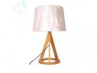 Manufacturers direct creative Nordic customized wooden desk lamp bedroom study bedside lamp log clot