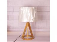 Manufacturers direct creative Nordic customized wooden desk lamp bedroom study bedside lamp log clot