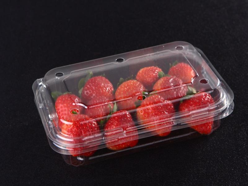 PET plastic fruit packaging box
