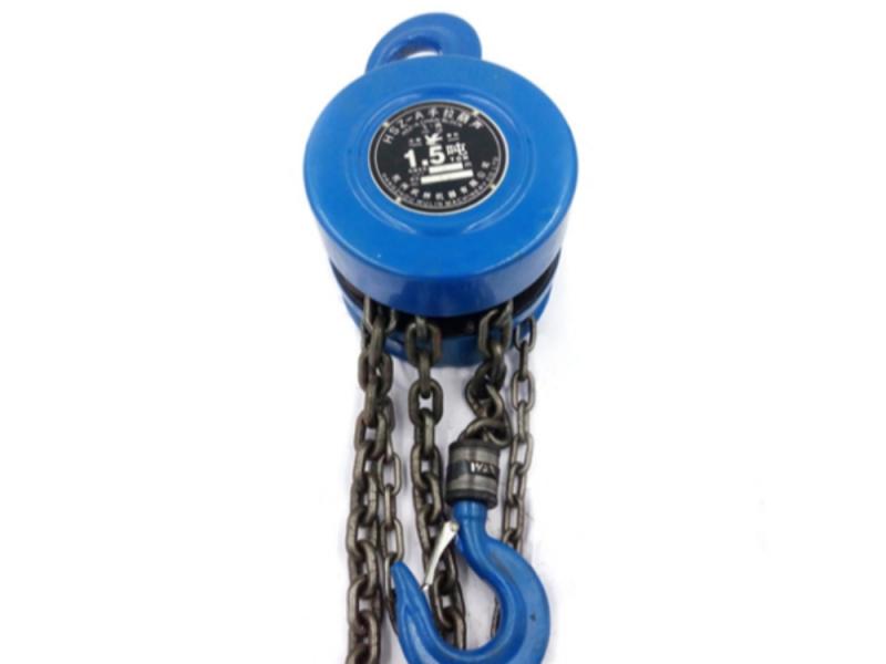 HSZ round type manual chain hoist block lifting hand tools with G80 alloy steel chain