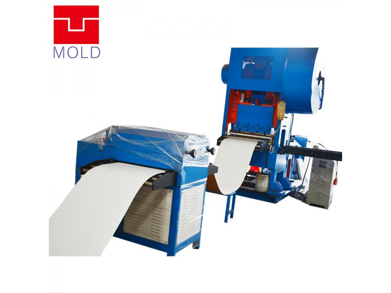 600*600 Aluminuim Ceiling Tiles Punching Machine/ Ceiling tiles automatic production equiment