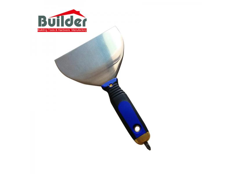 Durable Constructive Stainless Steel Taping Knife With TPR Handle