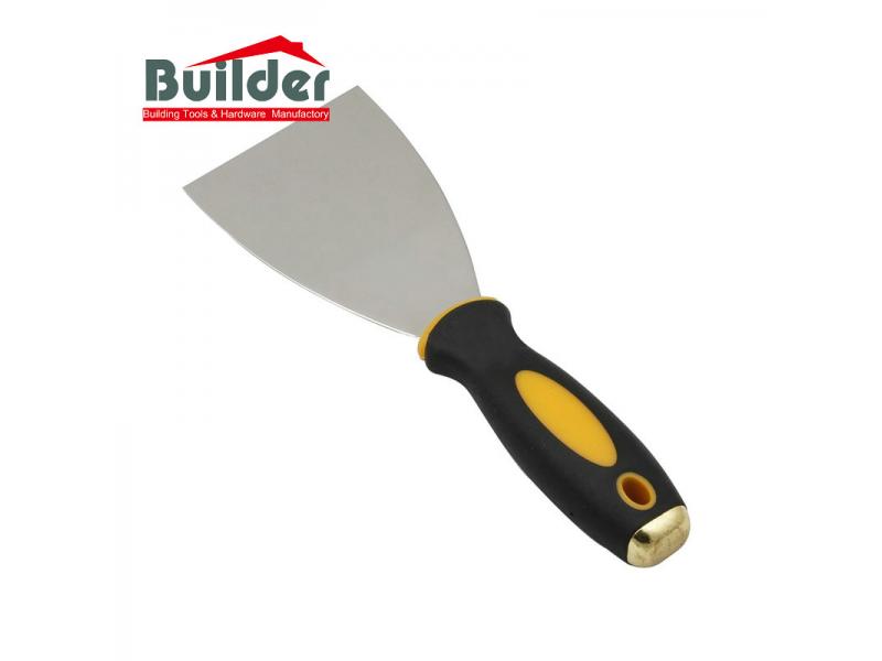 Decorative Concrete Taping Knife With Mirror Polished Blade