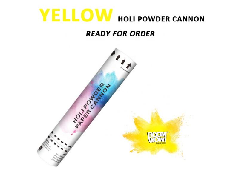 Boomwow holi powder shooter confetti cannon best Ideal for fun color run events youth group color wa