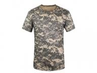 Men's short sleeve 100% polyester sublimation print t-shirt