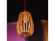Nordic creative personality restaurant cafe wood chandelier ash solid wood bedroom study wood diamon