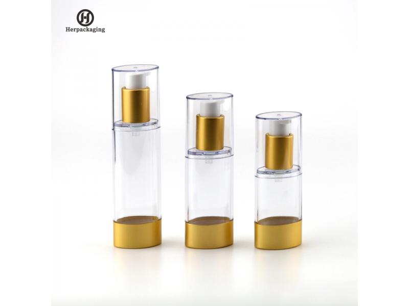 HXL4110 Empty Acrylic airless cream and Lotion Bottle cosmetic packaging skin care container