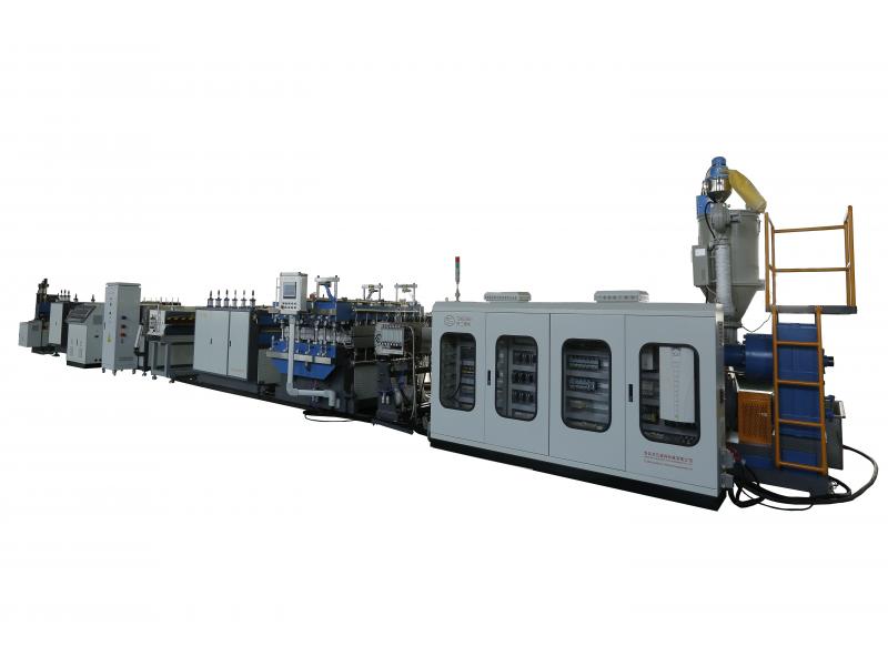 PP  Corrugated Sheet Extrusion Line