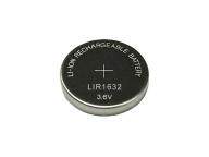 Rechargeable LIR1632 battery soldering foot battery plus wire
