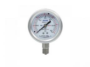 All steel seismic pressure gauge