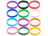 Silicone Bracelets Adult-Sized Rubber Band Bracelets Wristbands For Party