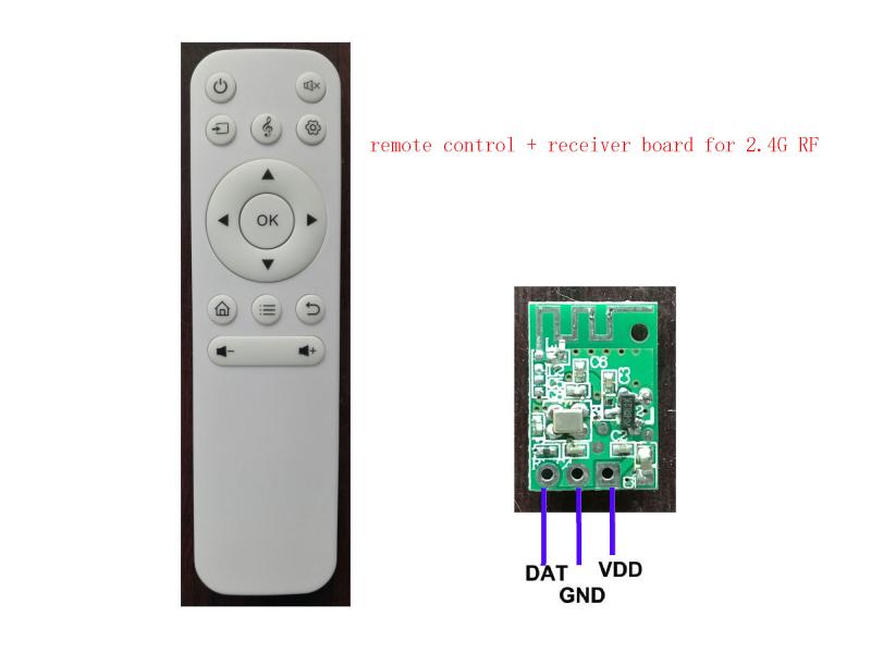 2.4G RF remote control