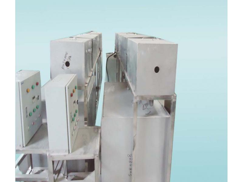 Aluminum wire steel wire degreasing and descaling ultrasonic cleaning machine