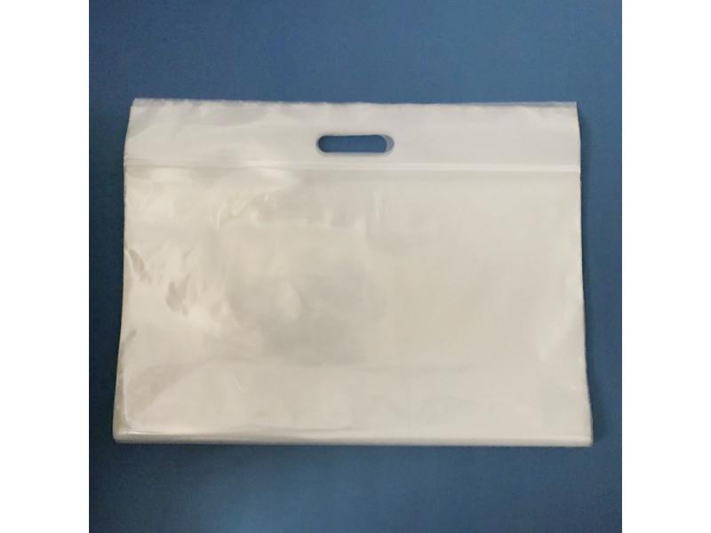 PE ziplock bag PPE bone bag Hand strap plastic bag Clothing plastic bag