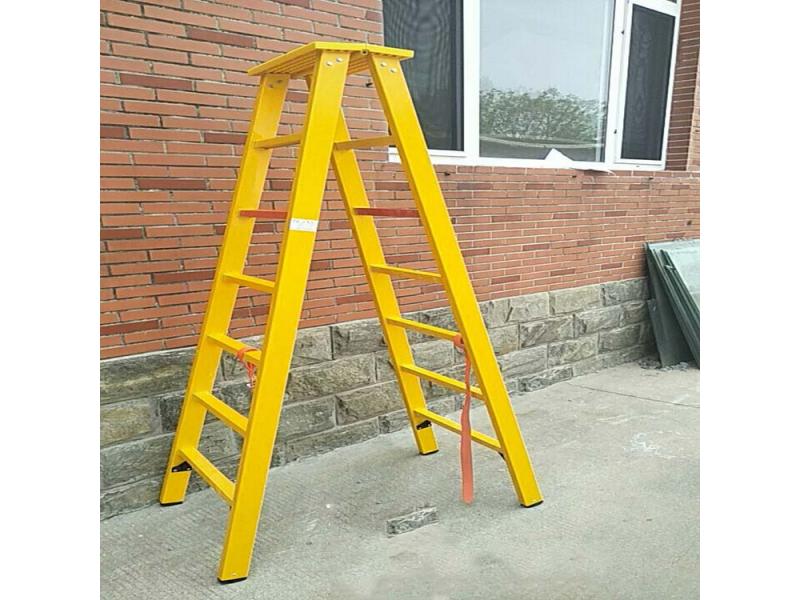 Insulated telescopic ladder Elevator FRP electrical insulation ladder