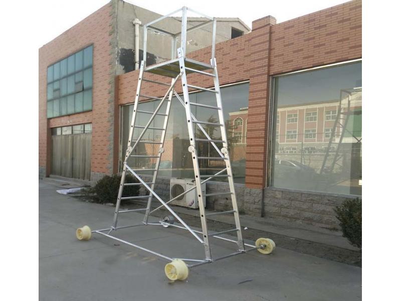 Aluminum alloy ladder car glass steel ladder truck railway maintenance ladder car contact net ladder