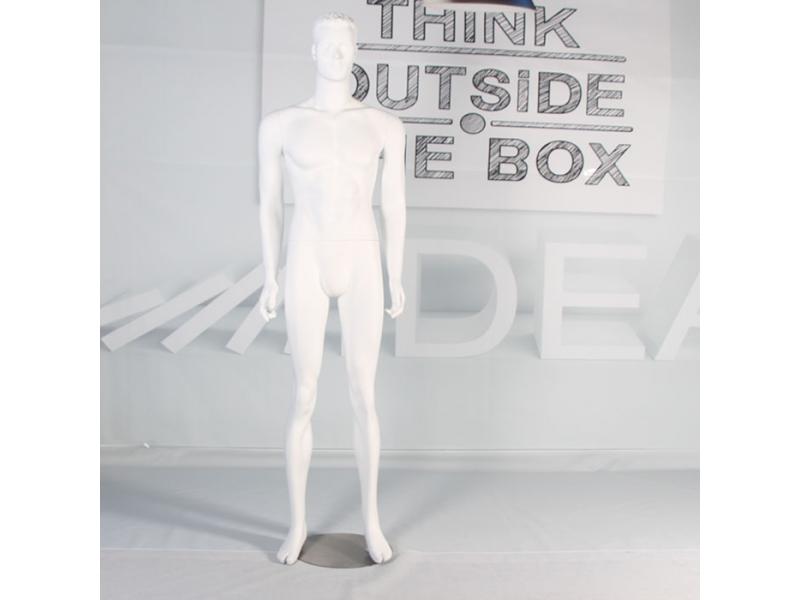 FRP mannequin male with head