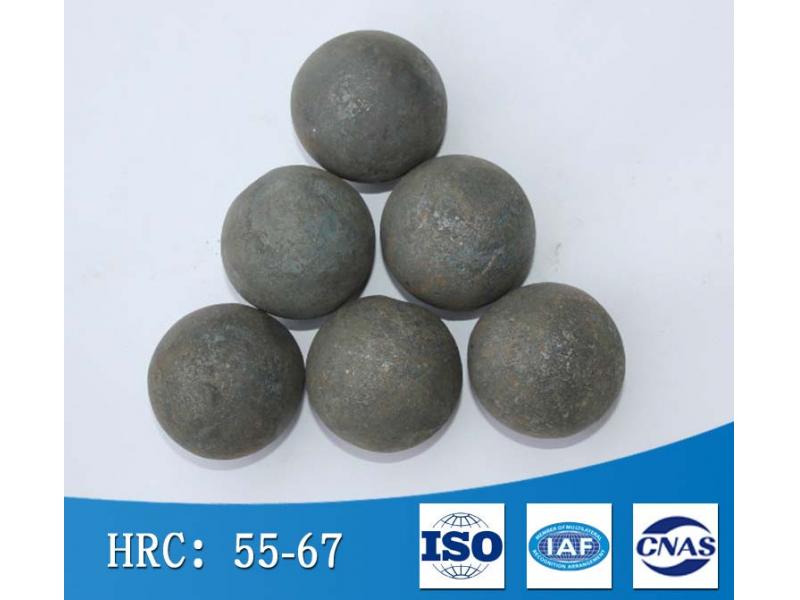 Hardness uniformity and high toughness hot forging wear-resistant steel ball Forging ball for ball m