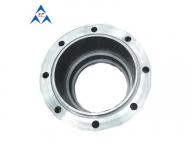 45# steel forged shaft coupling for machinery
