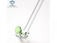 Small Fish Colorful Reusable High Borosilicate Glass Drinking Straws For Pregnant Woman