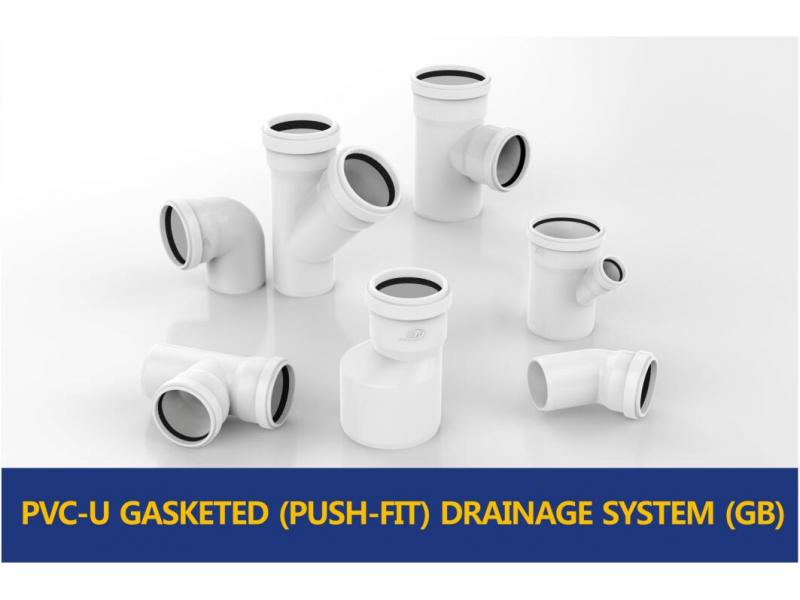 PVC-U GASKETED(PUSH-FIT)DRAINAGE SYSTEM(GB)
