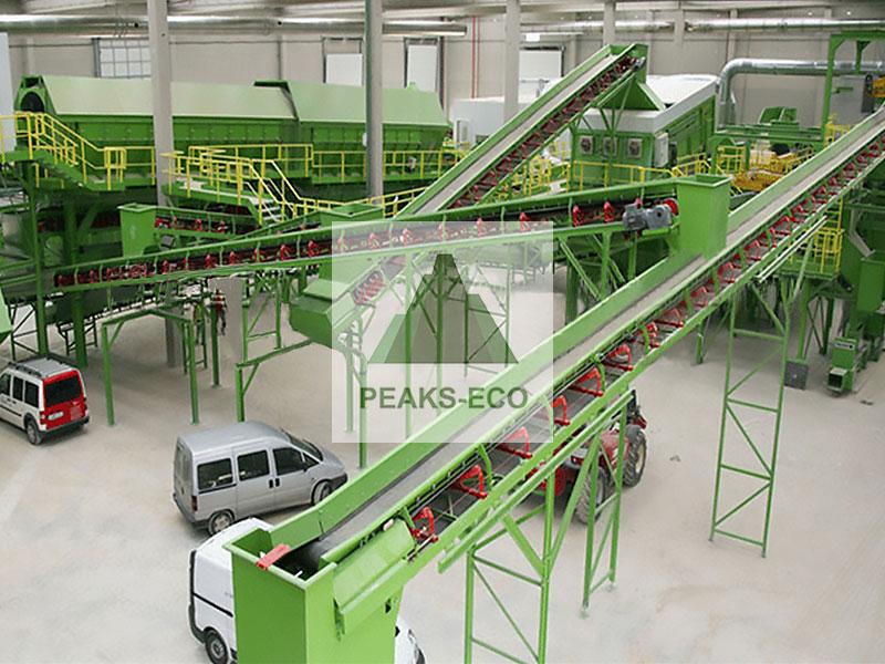 Waste Sorting System for Municipal and Household Waste,waste sorting system,waste sorting machine