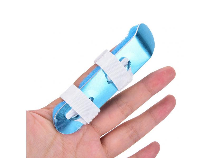 Good design finger splint S M L size aluminum white/blue color seller