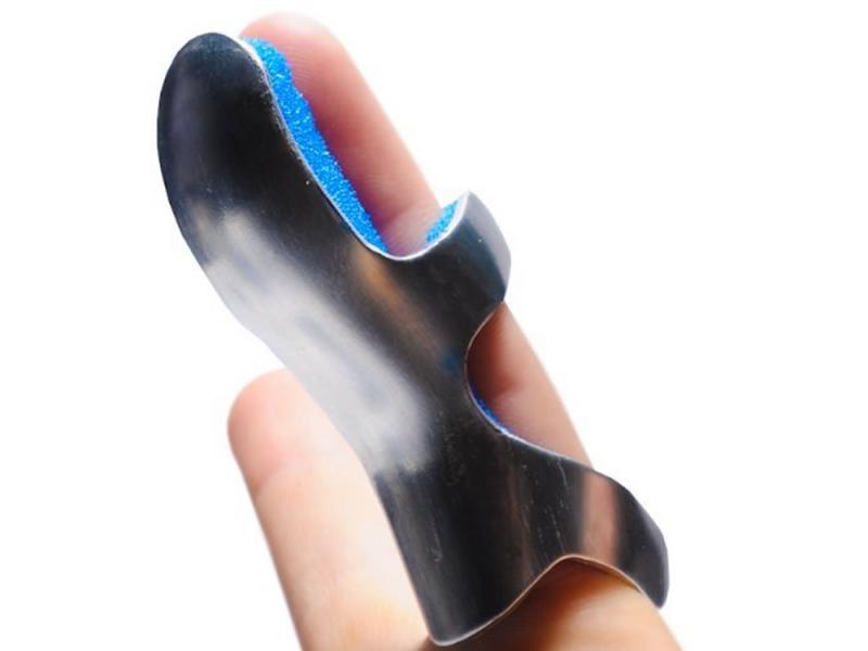 Good design finger splint S M L size aluminum white/blue color seller