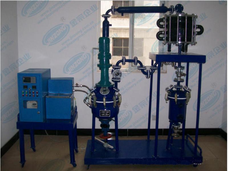 Electrical heating Anti-corrosion pilot glass-lined reactor