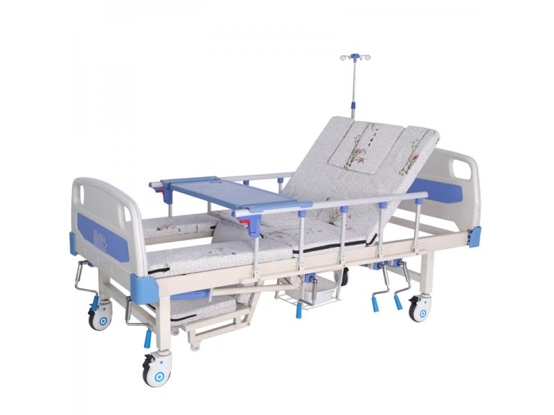 Multi-Functional Health Care Bed Manual Nursing Bed Hospital Bed For Sale