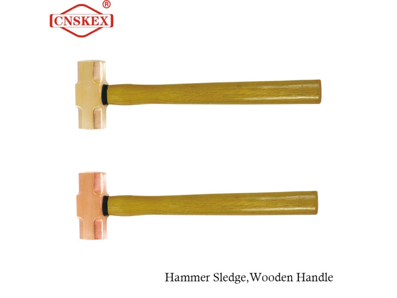 Factory hot sale Manual sparkless tool wooden handle octagon hammer about sledge