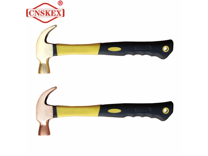Factory direct selling Explosion-proof fiber handle claw hammer size 230-910mm